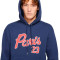 Sudadera PSG x Jordan Fanswear Midnight Navy
