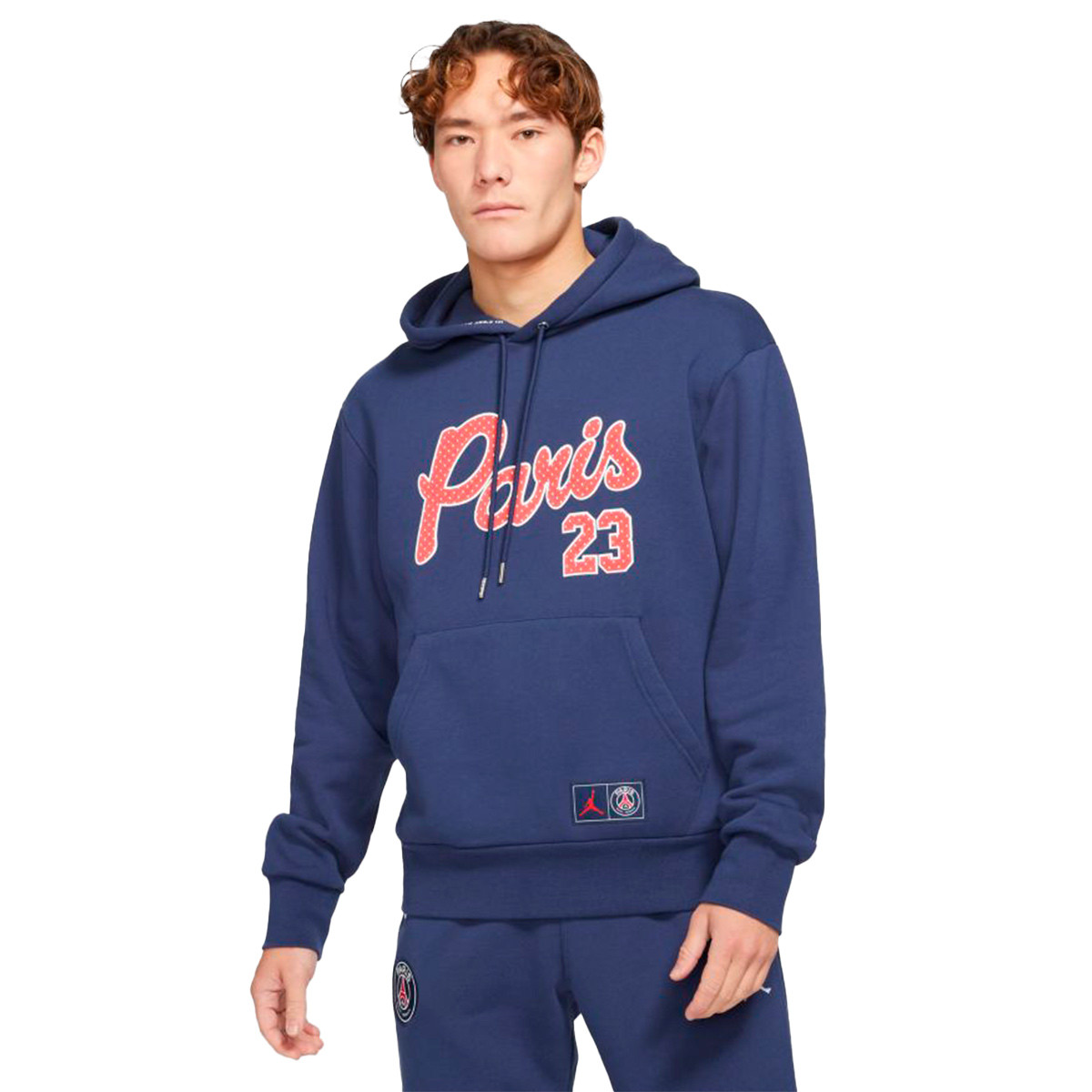 Estribillo Seminario Acercarse Sudadera Nike PSG x Jordan Fanswear Midnight Navy - Fútbol Emotion