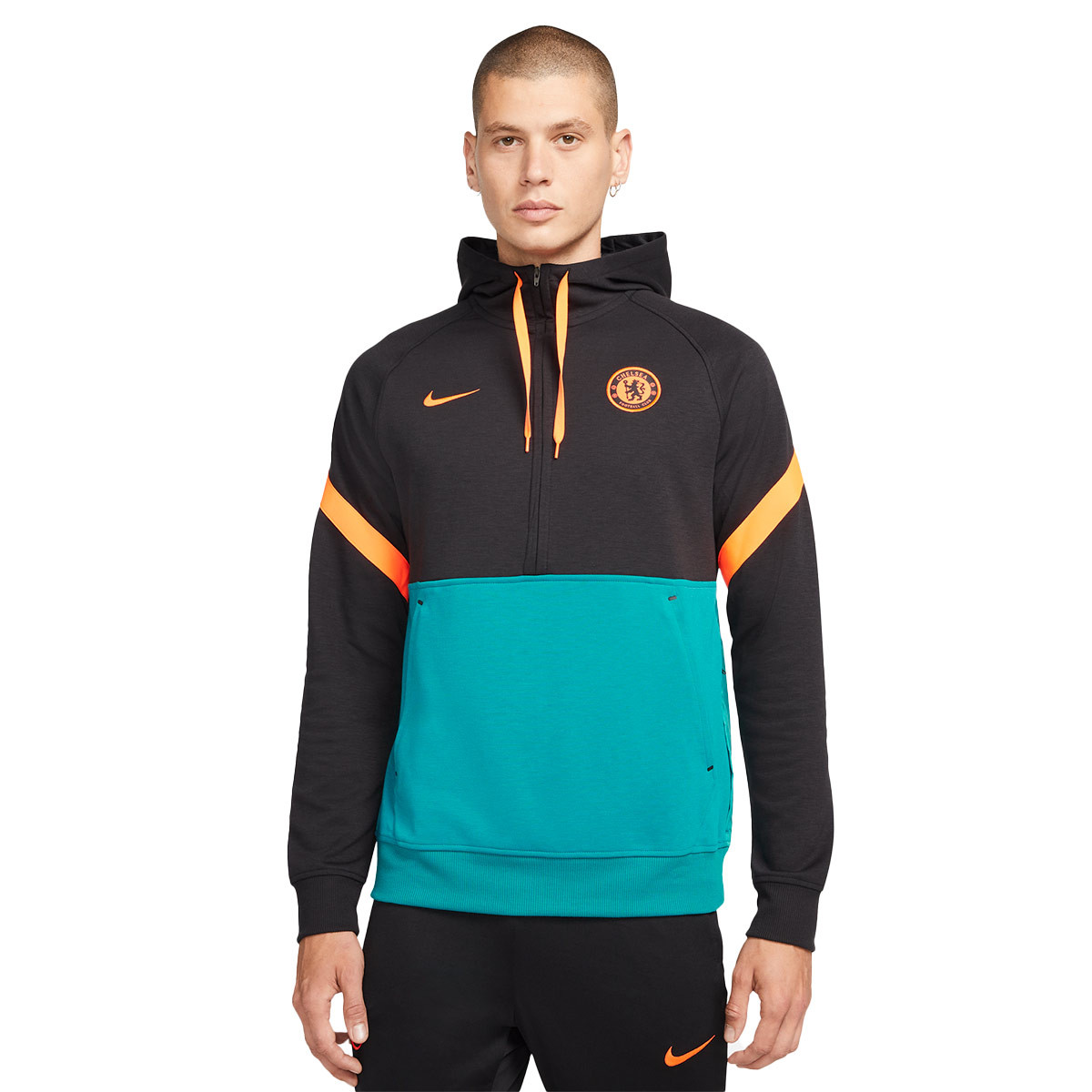 Sudadera Nike FC Fanswear Black-Blustery Fútbol