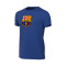 Camiseta FC Barcelona Fanswear 2021-2022 Niño Game Royal-Fireberry