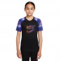 Kylian Mbappe Top SS 2021-2022 Niño Black-Bright Crimson