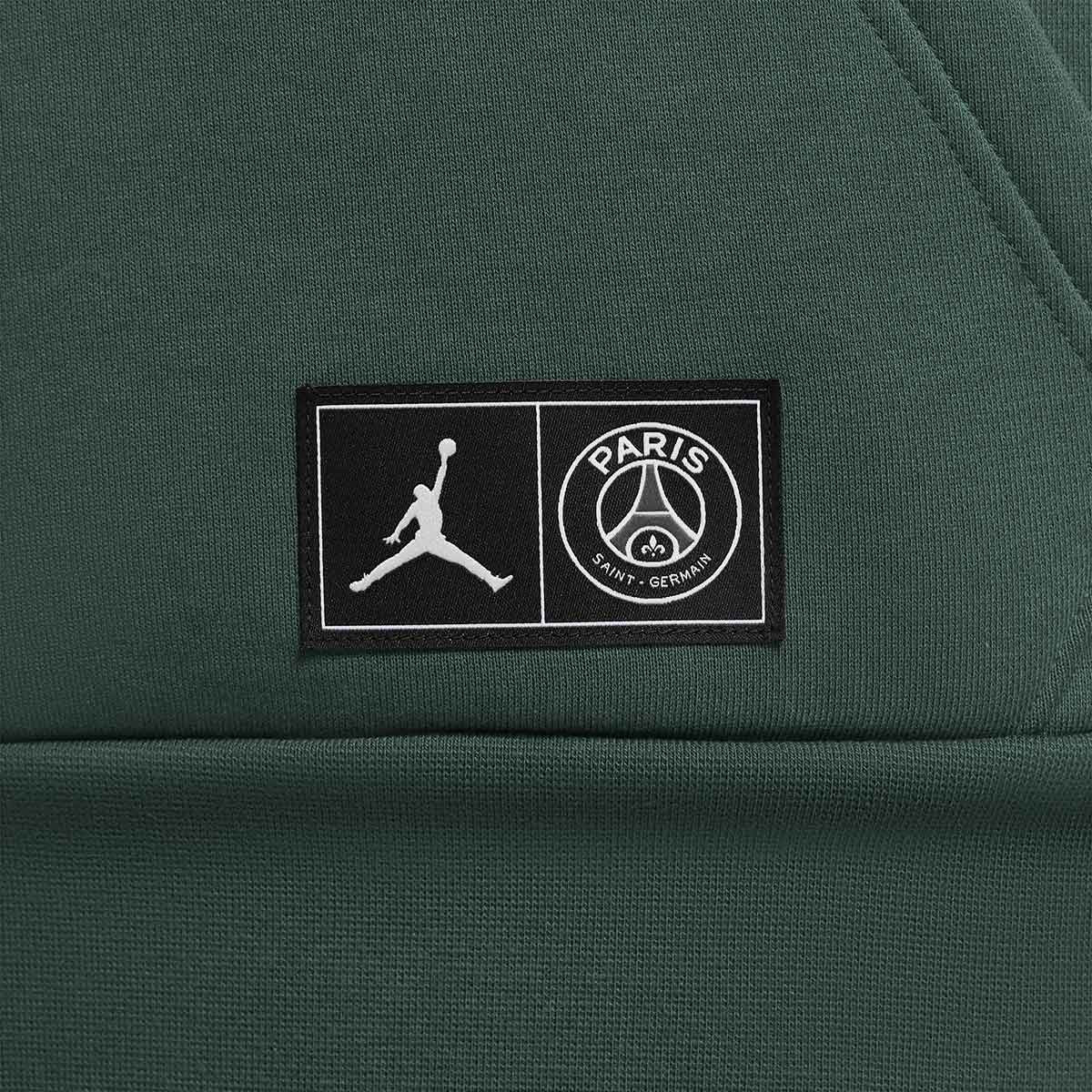 Sudadera Nike Paris Saint-Germain FC X Jordan Statement Fleece Po 2021-2022  Noble Green - Fútbol Emotion