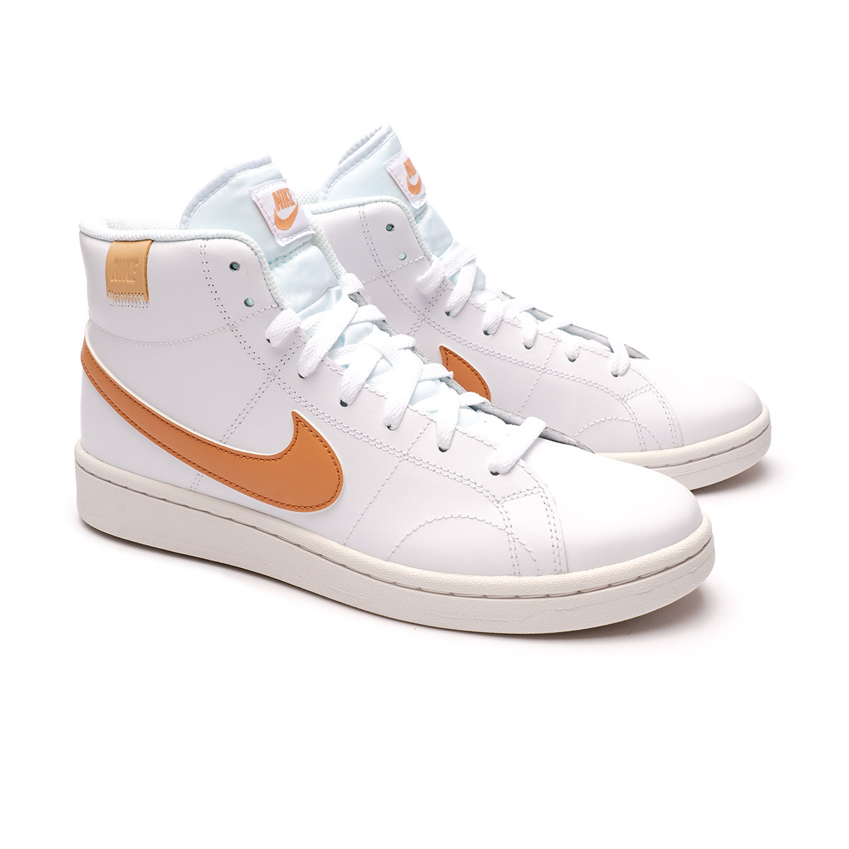 Trainers Nike Court Royale 2 Mid White-Light Cognac-White Onyx - Fútbol  Emotion