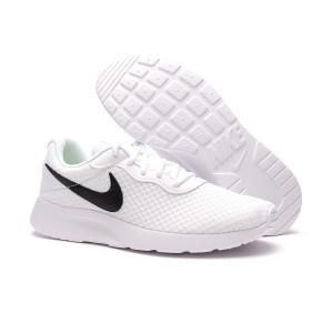 Nike tanjun white with black swoosh clearance