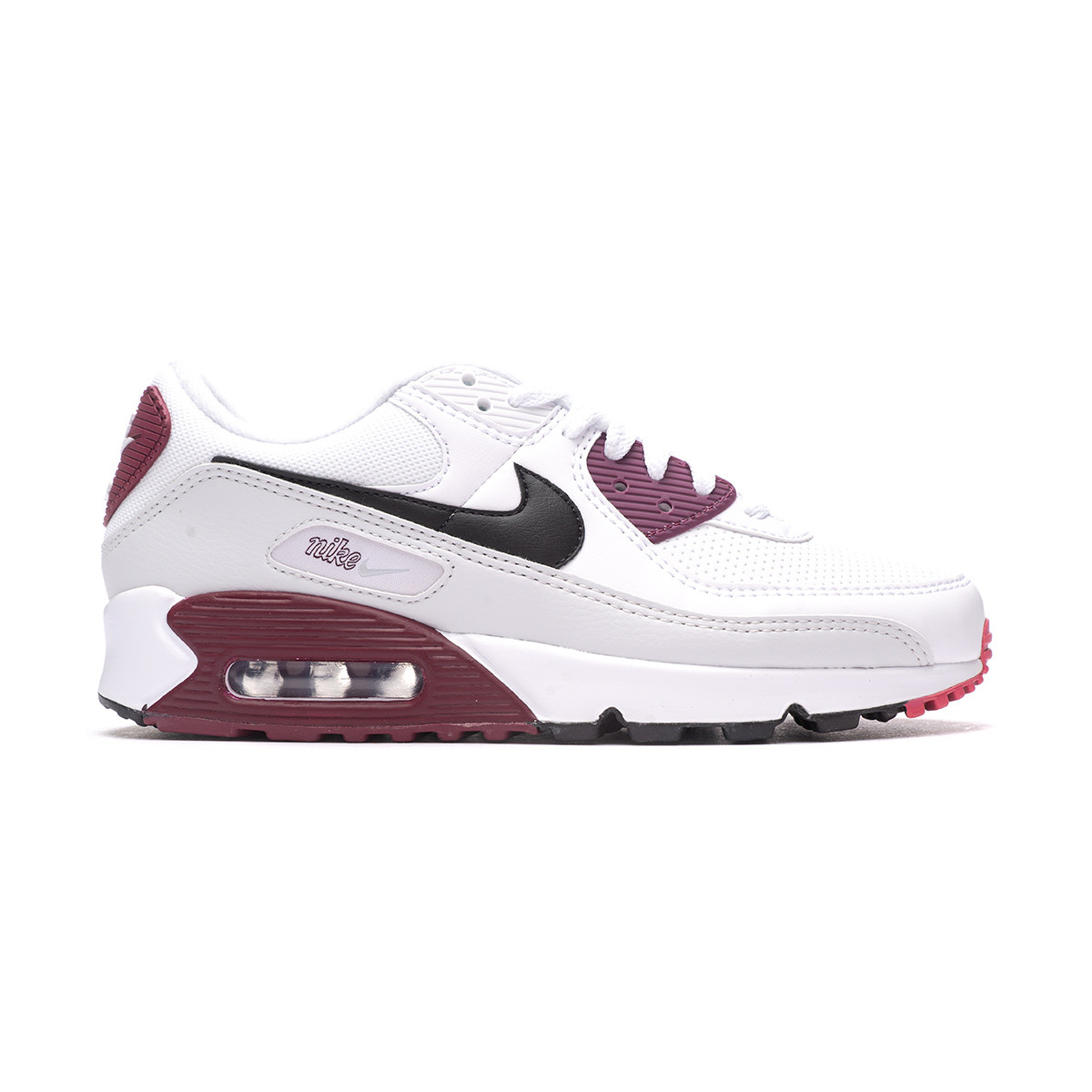 Zapatilla Nike Air Max 90 Mujer White-Black - Fútbol Emotion