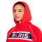 Sudadera PSG x Jordan Fanswear Mujer University Red