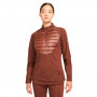 Thermal Fit Academy Dril Top Winter Warrior Donna Bronze Eclipse-Total Orange