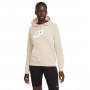 Sportswear Essentials Fleece Gx Hoodie Mujer Rattan-White