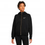 NSW Full-Zip Hoodie BB Fleece Print Mujer Black