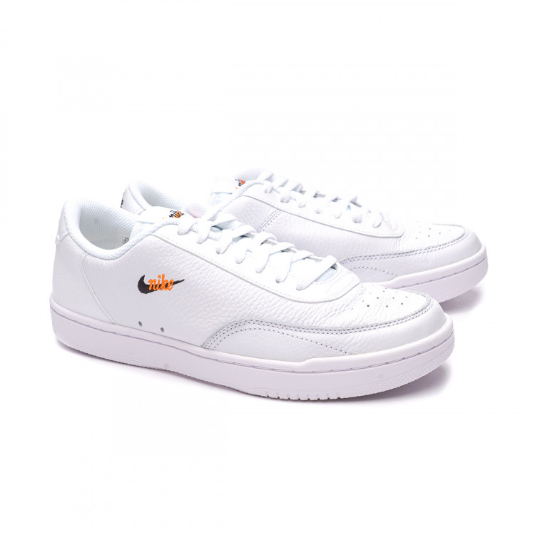 Sneaker Nike Court VinTage Prm Frau White-Black-Total Orange - Fútbol  Emotion