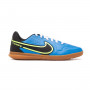 Tiempo Legend 9 Club IC Bambino Blue-Black-Lime Glow-Brown