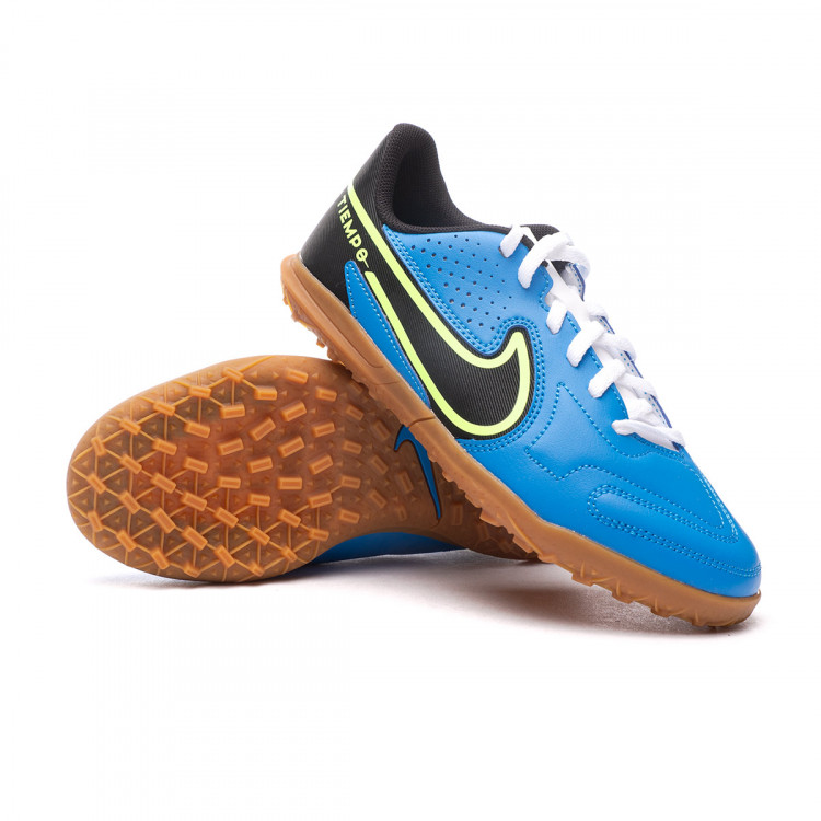 nike tiempo light blue
