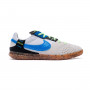 Street Gato Niño White-Black-Light Photo Blue-Black-Lime Glow