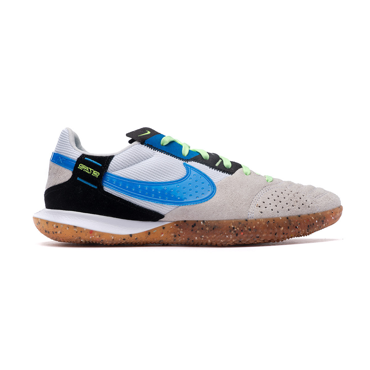 equilibrado Horno Novia Zapatilla de Fútbol sala Nike Street Gato White-Black-Light Photo  Blue-Black - Fútbol Emotion