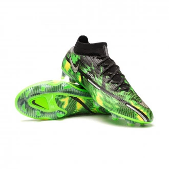 Bota Phantom GT2 Elite DF FG Black-Platinum-Green Strike