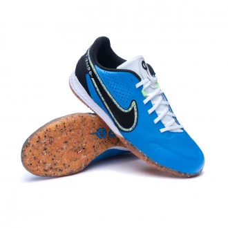Zapatilla React Tiempo Legend 9 Pro IC Blue-Black-Lime Glow-Brown