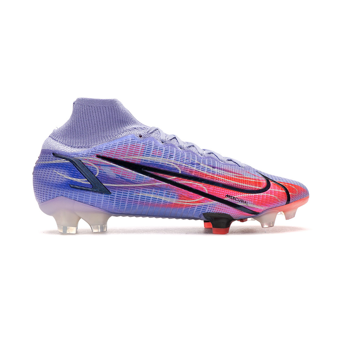bota de fútbol nike mercurial superfly viii mbappe elite fg