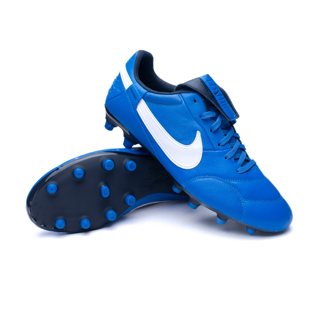 Envío Del Norte Circo Bota de fútbol Nike The Nike Premier 3 FG Signal Blue-White - Fútbol Emotion