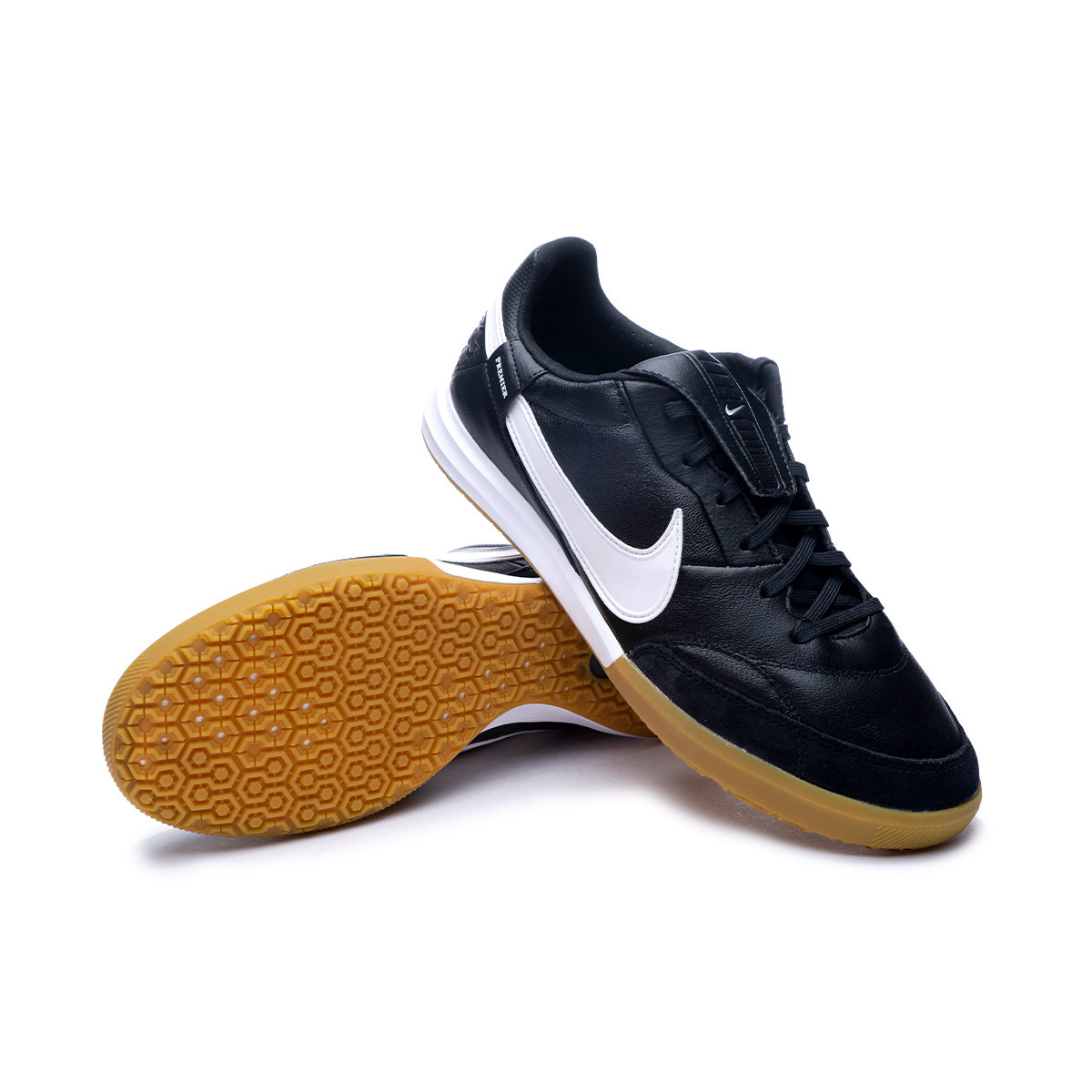 Zapatilla de Fútbol sala Nike The Nike Premier 3 IC Black-White - Emotion