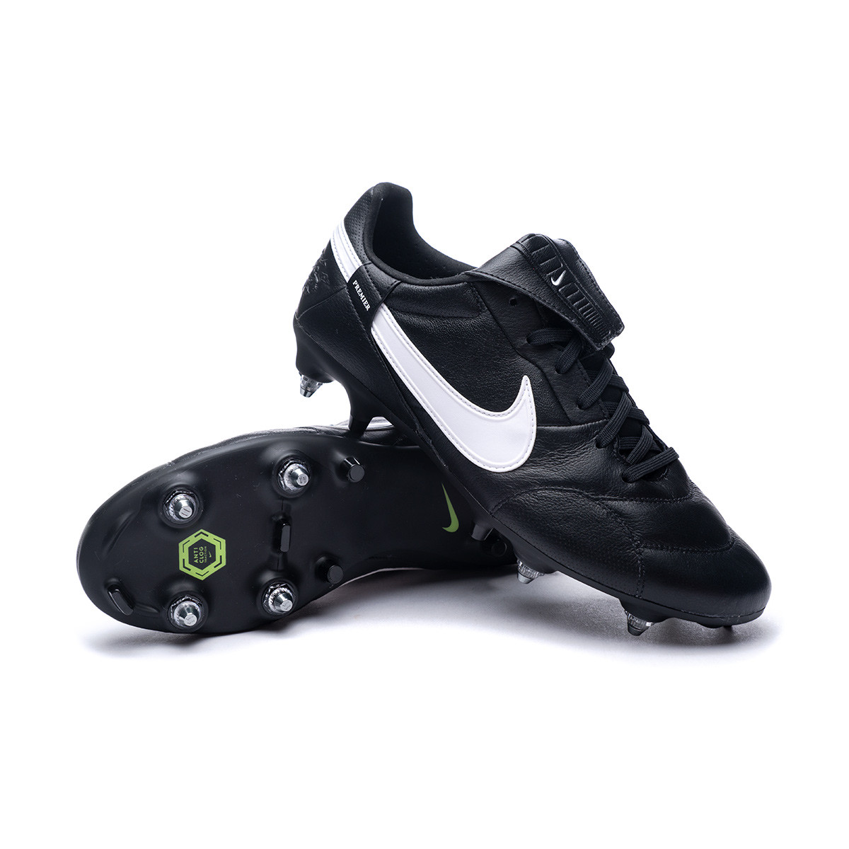 Bota de fútbol Nike The Nike Premier 3 SG-Pro AC Black-White - Fútbol