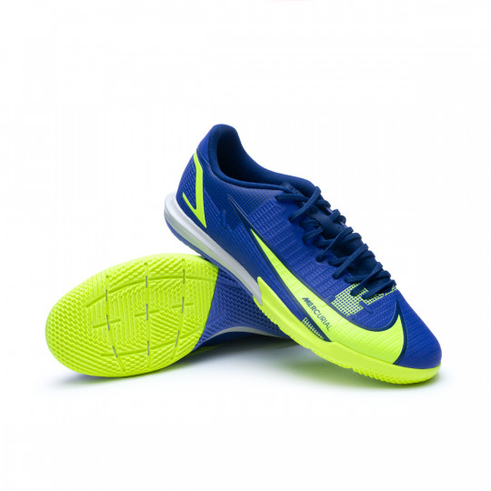 Zapatilla de Fútbol sala Nike Mercurial Vapor 14 Academy Lapis-Volt-Blue -