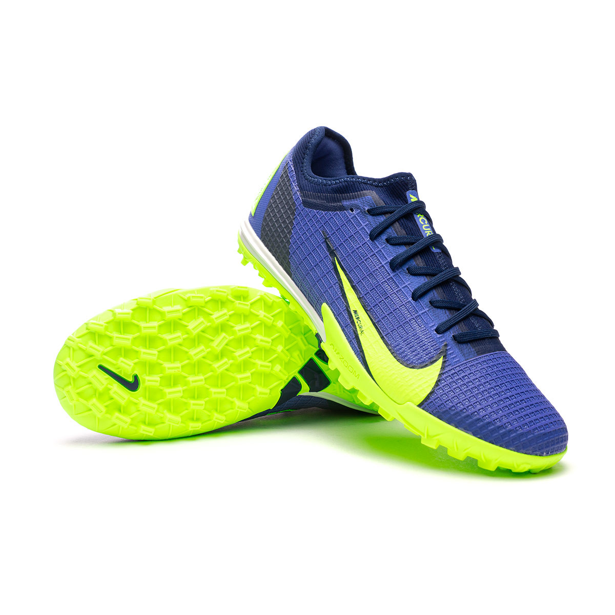 Negociar Isla Stewart Pensamiento Bota de fútbol Nike Air Zoom Mercurial Vapor 14 Pro Turf Sapphire-Volt-Blue  Void - Fútbol Emotion
