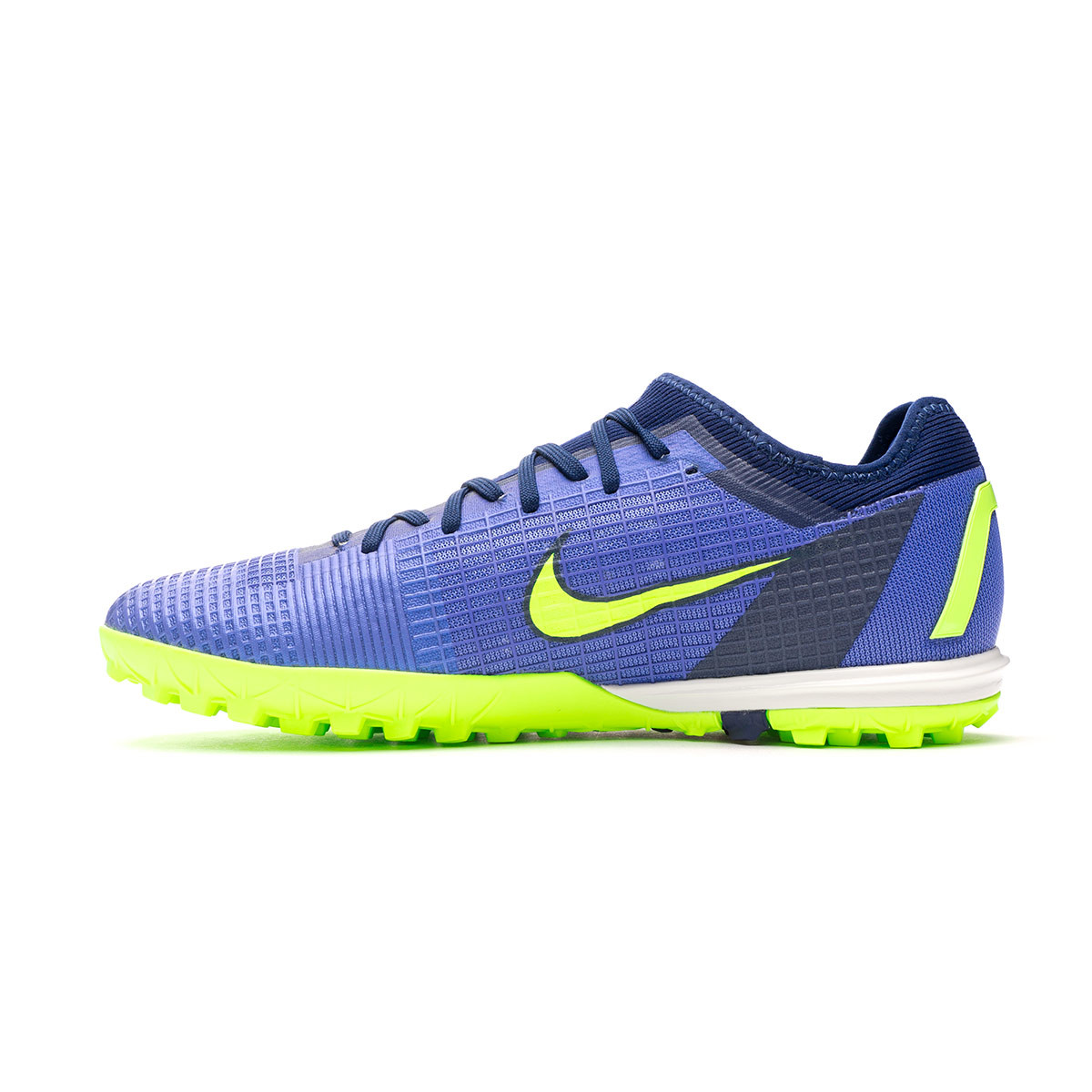 Bota de fútbol Nike Zoom Mercurial Vapor 14 Pro Turf Sapphire-Volt-Blue  Void - Fútbol Emotion