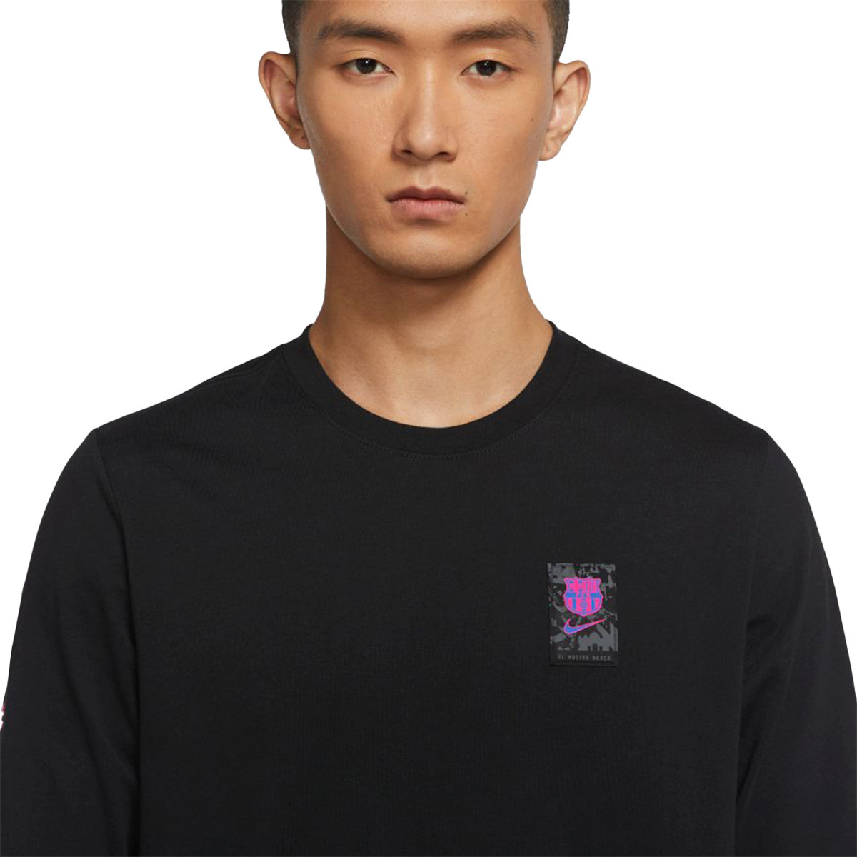 nike fc barcelona black jersey