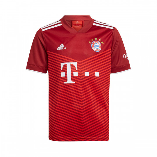 Jersey adidas FC Bayern de Múnich Primera Equipación 2021-2022 Niño True  Red - Fútbol Emotion