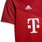 Camiseta FC Bayern de Múnich Primera Equipación 2021-2022 Niño True Red