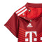 Conjunto FC Bayern de Múnich Primera Equipación 2021-2022 Bebé True Red
