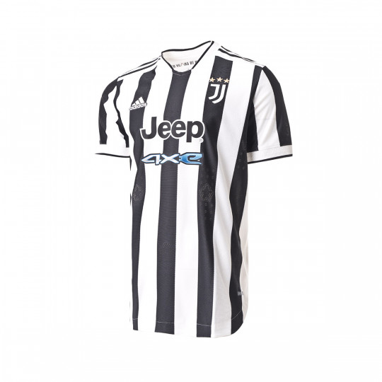 Camiseta adidas Juventus FC Equipación Authentic 2021-2022 White-Black - Fútbol