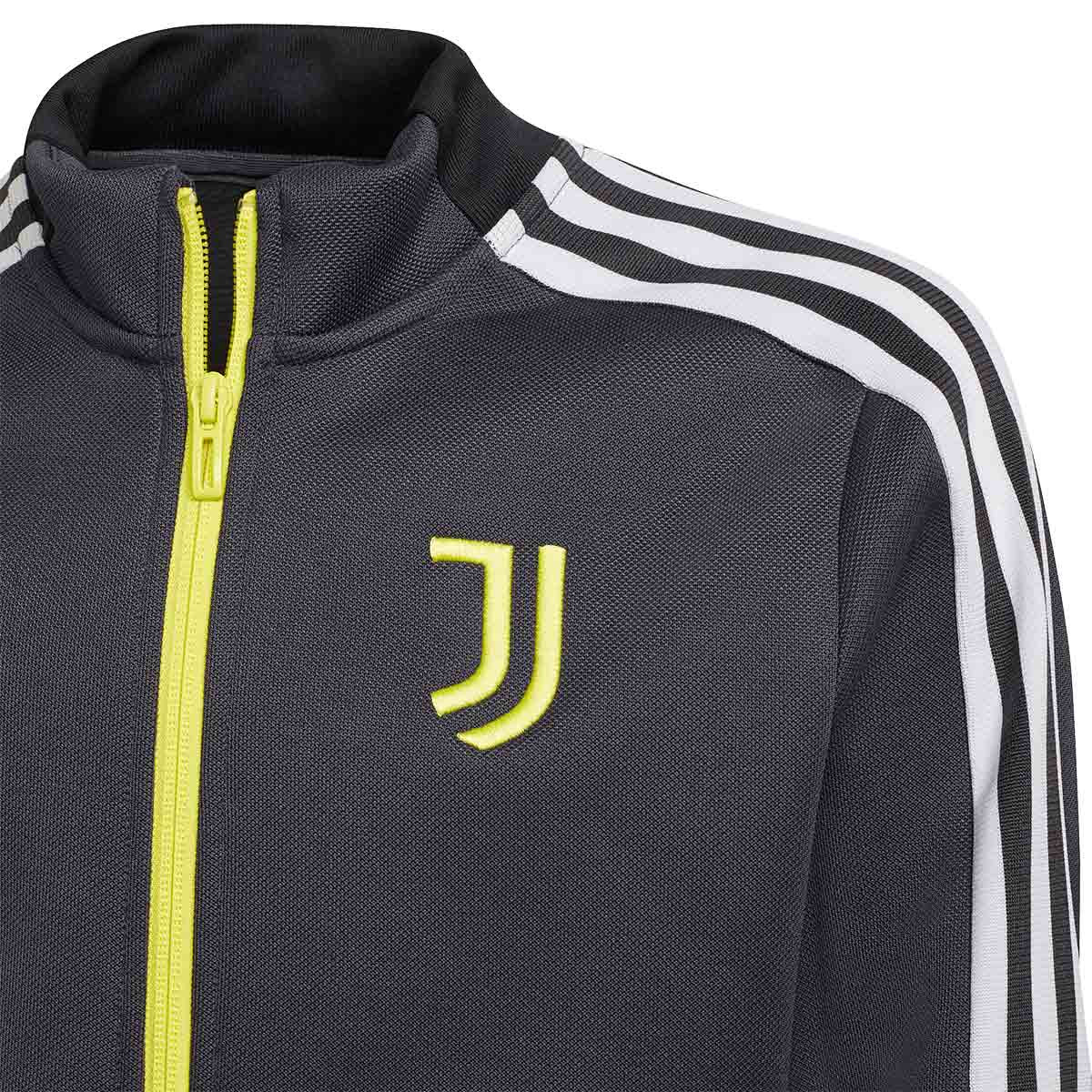Jacket adidas Kids Juventus Anthem 2021-2022 Carbon - Fútbol Emotion