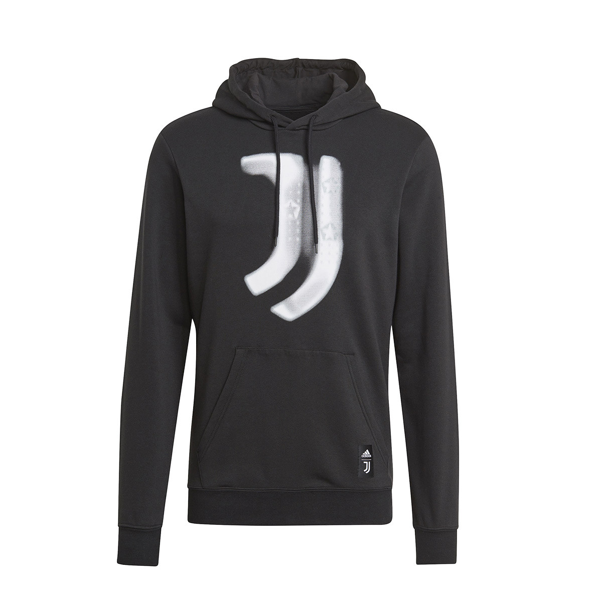 Sudadera adidas Juventus FC Fanswear 2021-2022 Black-White - Fútbol Emotion