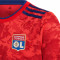 Camiseta Olympique de Lyon Segunda Equipación 2021-2022 Niño Vivid Red