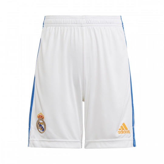Pantaloncini adidas Real Madrid Primo Kit 2021-2022 Bambino white