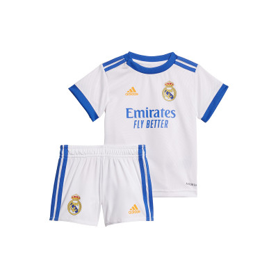 Tenue Adidas Real Madrid Tenue Domicile 21 22 Bebe White Futbol Emotion Tenue Adidas Real Madrid Tenue Domicile 21 22 Bebe White Futbol Emotion