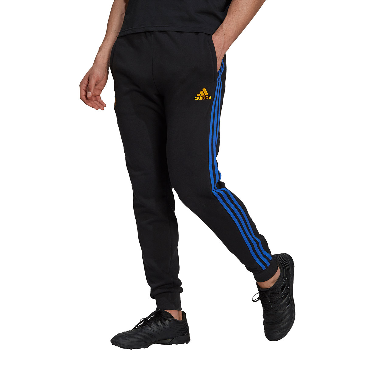 Pantalón largo adidas Real CF Training Black -