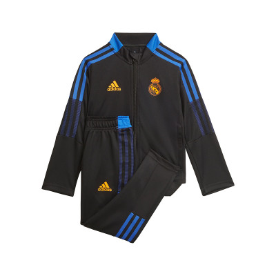 Manga Mujer Ejecutante Chándal adidas Real Madrid CF Training 2021-2022 Niño Black - Fútbol Emotion