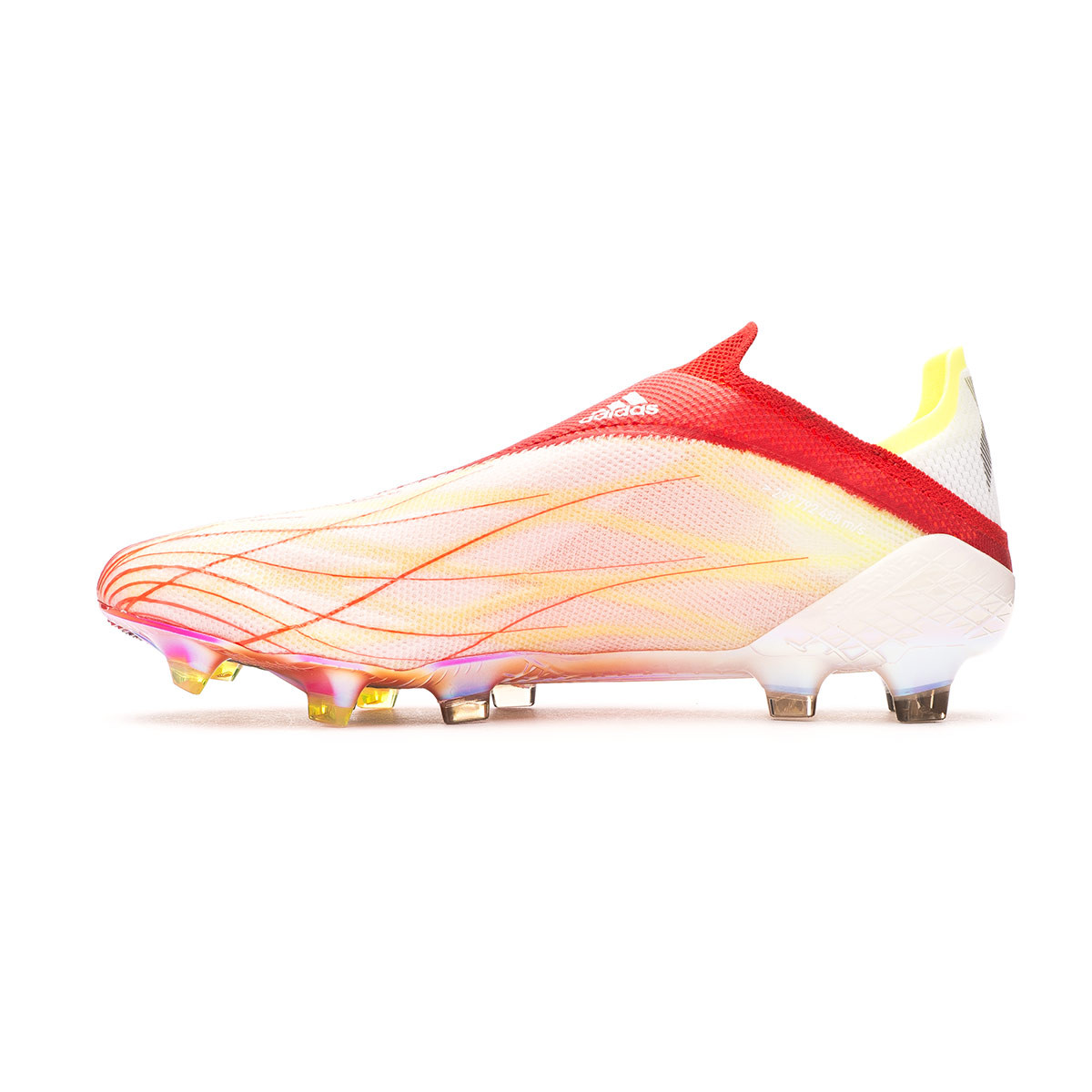 Bota de adidas X Speedflow FG Red-Black-Solar - Fútbol