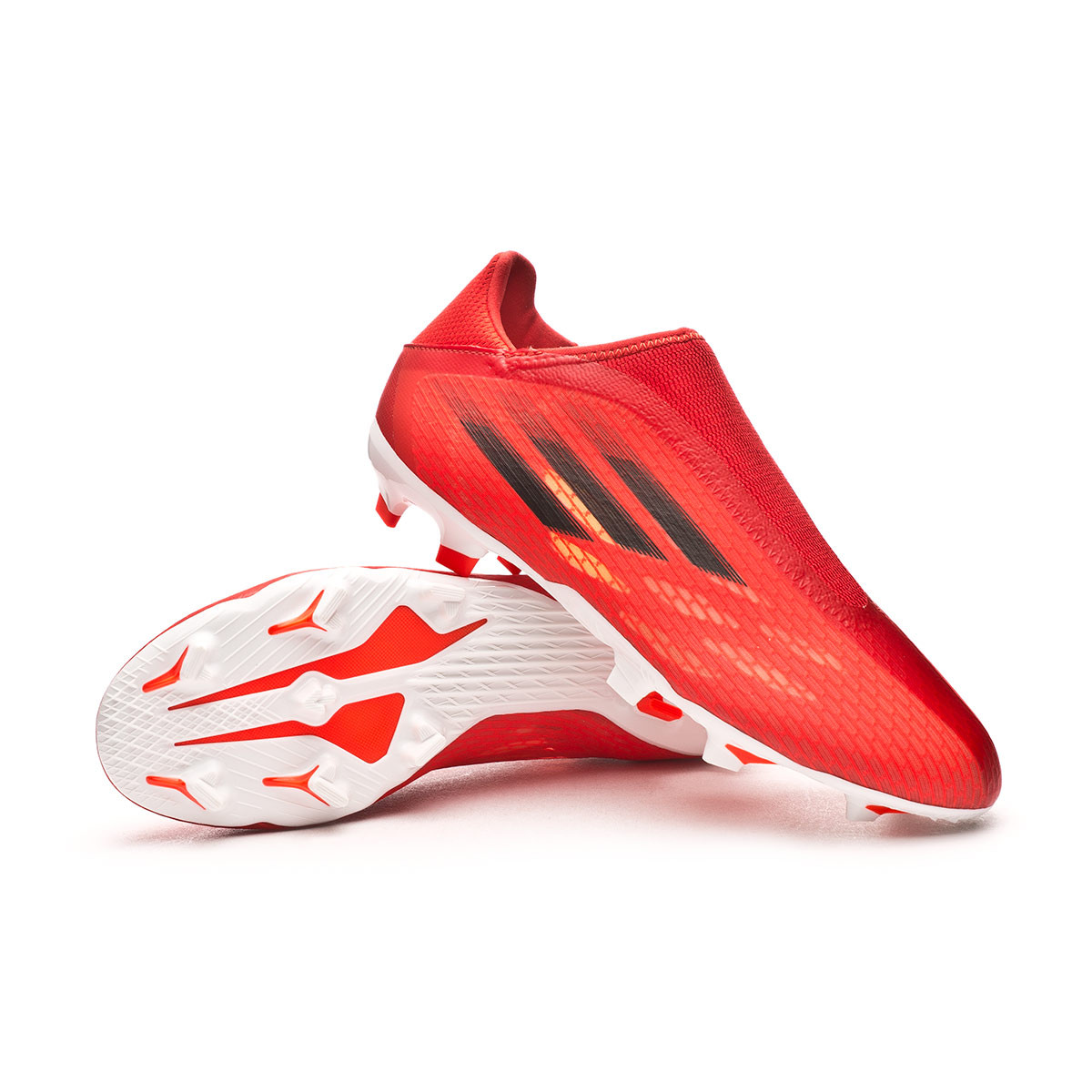 de fútbol X Speedflow .3 LL FG Red-Black-Solar Red - Fútbol Emotion