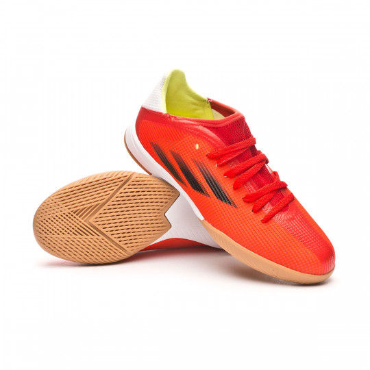 Chaussure de Futsal Rouge Homme Adidas X Speedflow