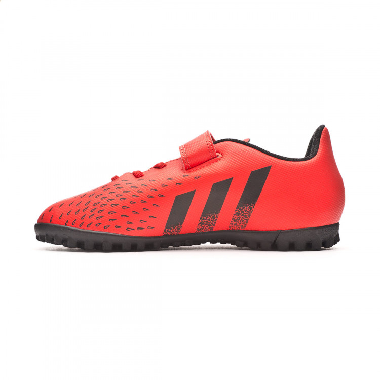 bota-adidas-predator-freak-.4-hl-turf-nino-red-black-2