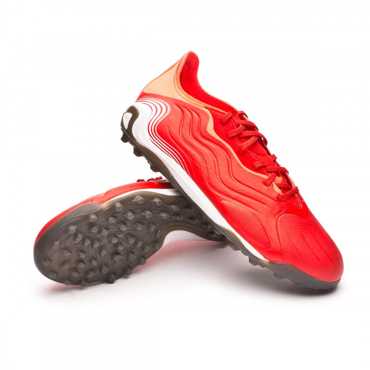 Bota de fÃºtbol adidas Copa Sense .1 Turf Red-White-Solar Red - FÃºtbol Emotion