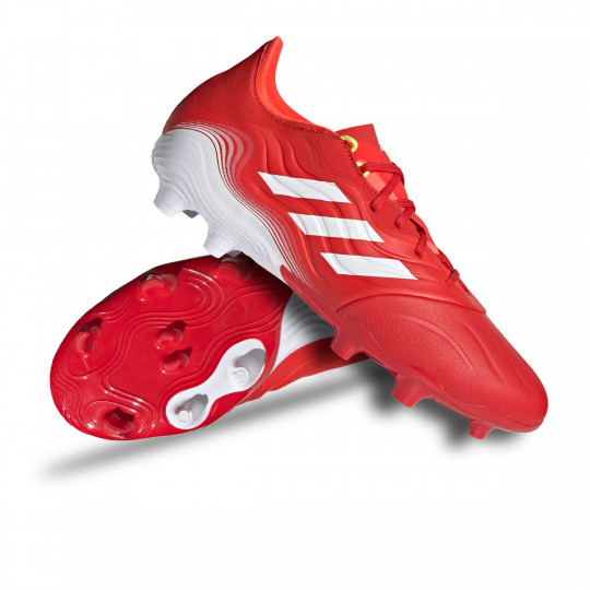 Bota de adidas Copa Sense Red-White-Solar Red - Fútbol Emotion