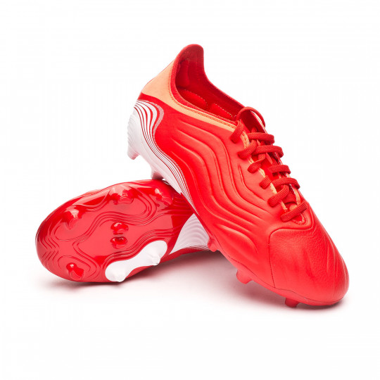 Bota de fútbol adidas .1 FG Niño Red-White-Solar Red Fútbol Emotion