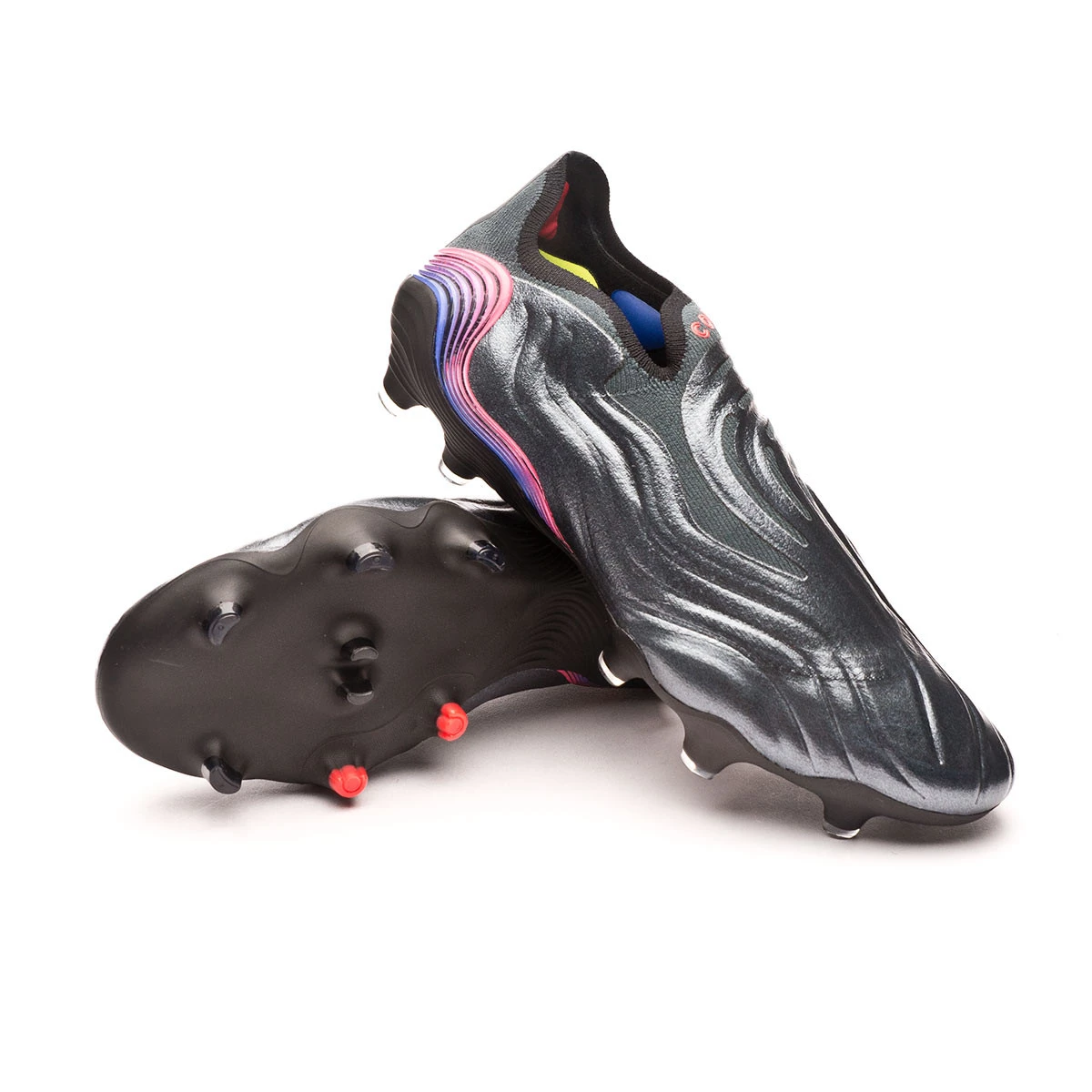 Football Boots adidas Copa Sense FG Black Dark Grey Futbol Emotion
