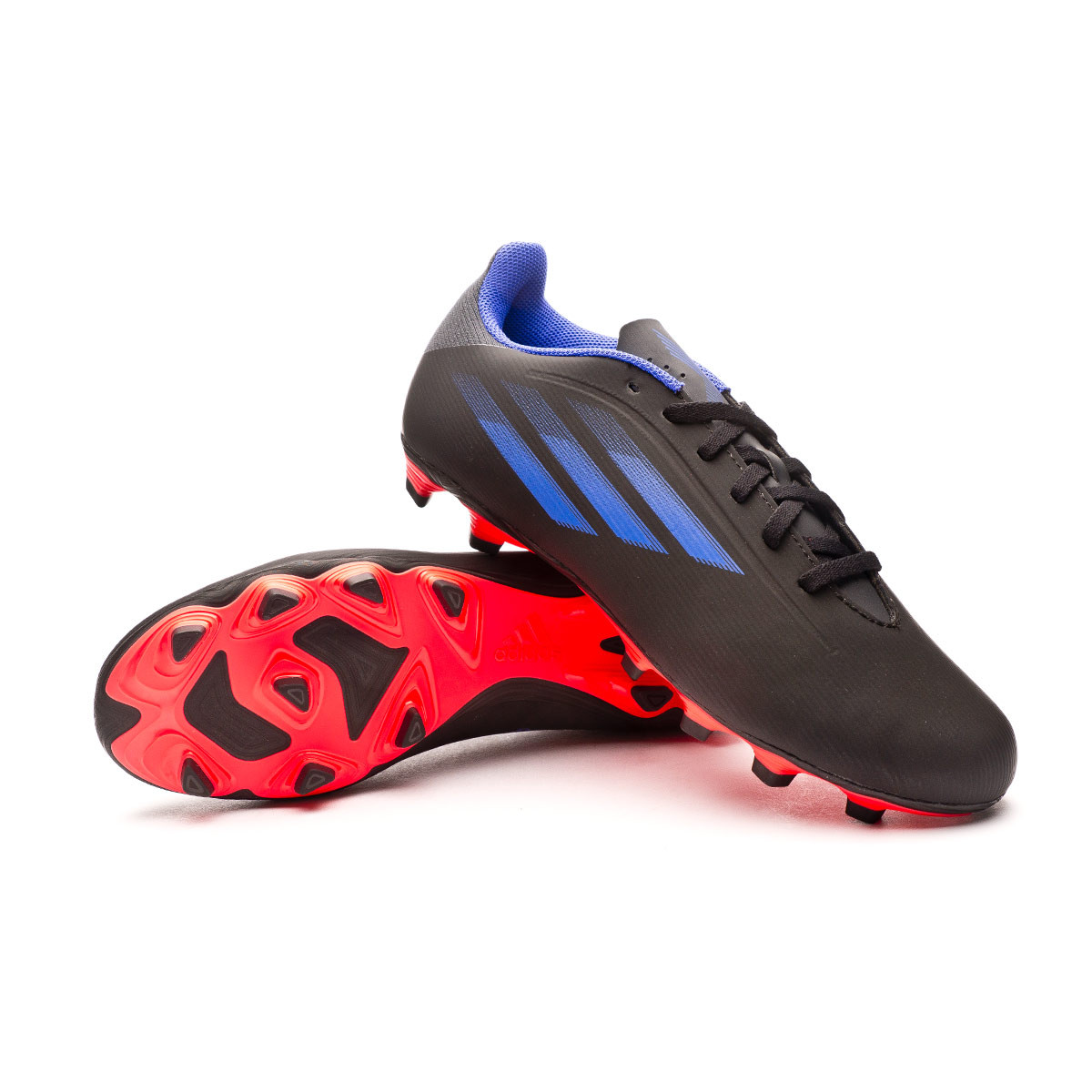 Football Boots adidas X Speedflow .4 FxG Black-Sonink-Solar yellow - Fútbol  Emotion