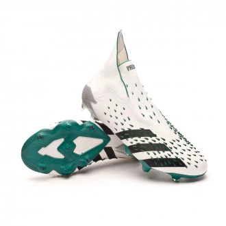 Bota Predator Freak + FG Eqt Crystal White-Core Black-Sub Green