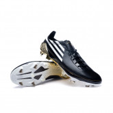Zapatos de fútbol F50 Ghosted Adizero Black-White-Gold